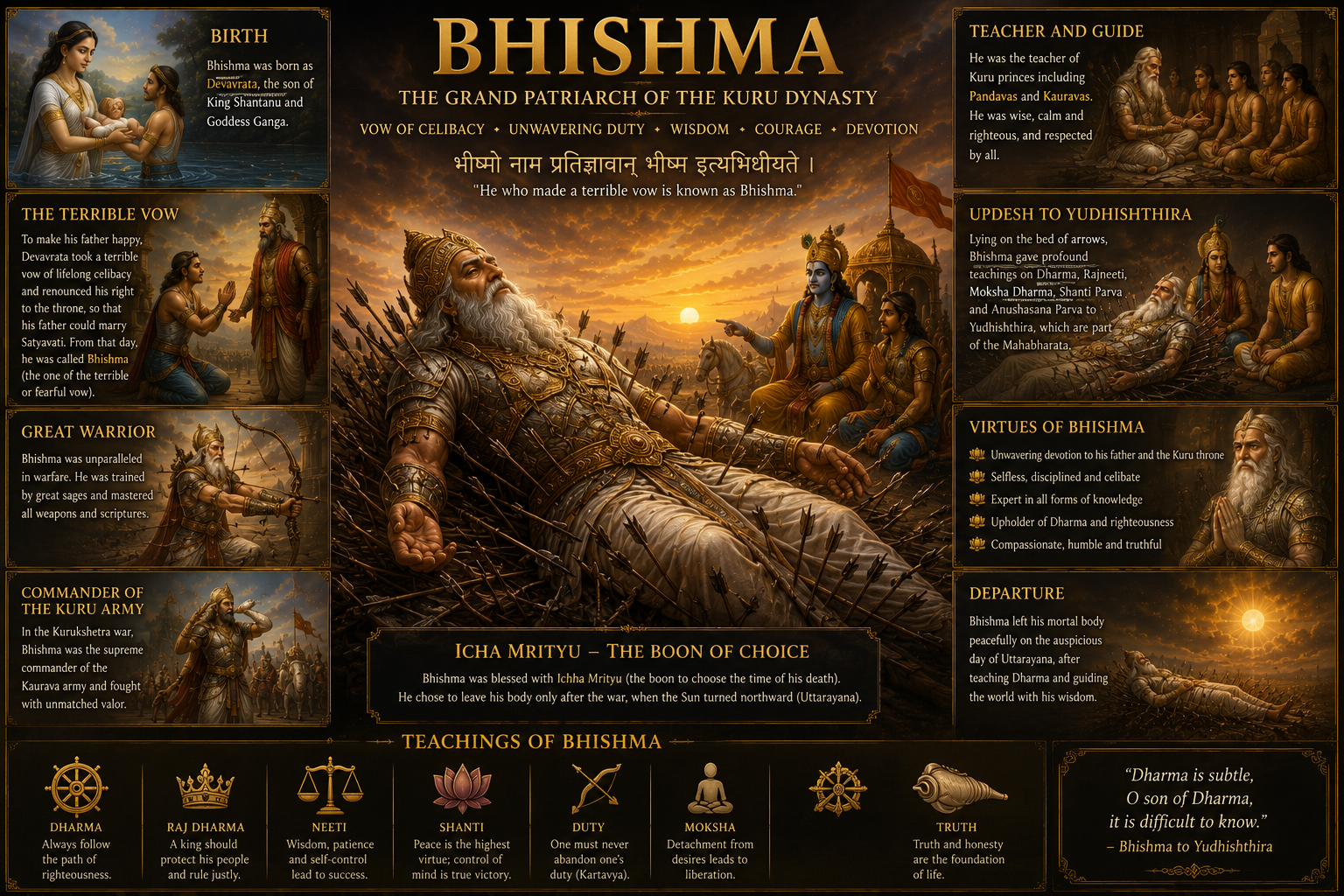 Bhishma: Devavrata, the Grandsire of the Kuru Dynasty