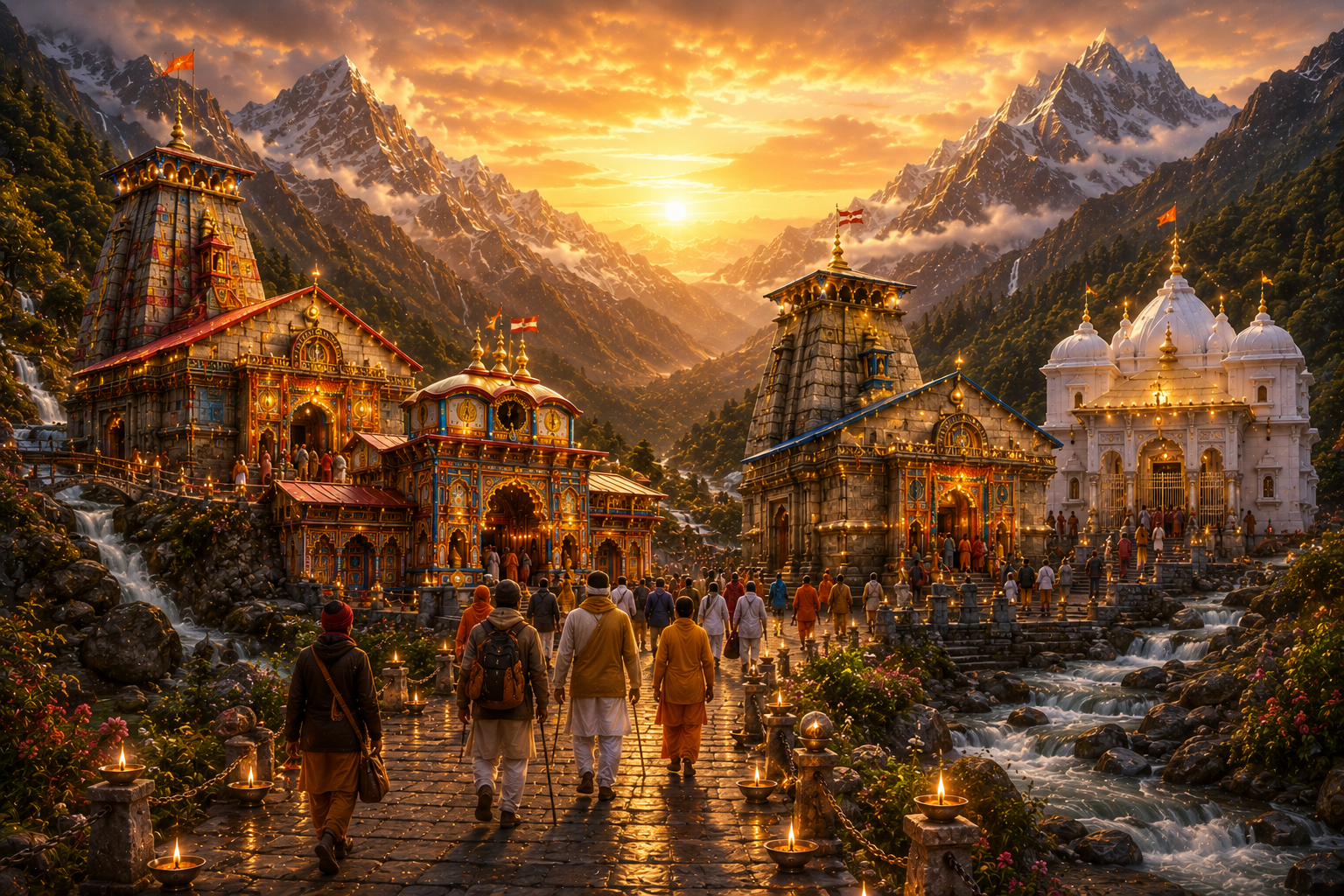 Char Dham Yatra: Pilgrimage to the Four Sacred Abodes of India