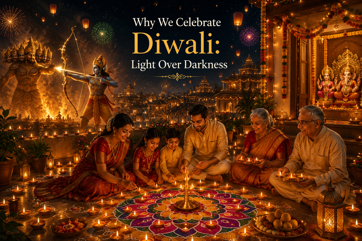 Why We Celebrate Diwali: Light Over Darkness