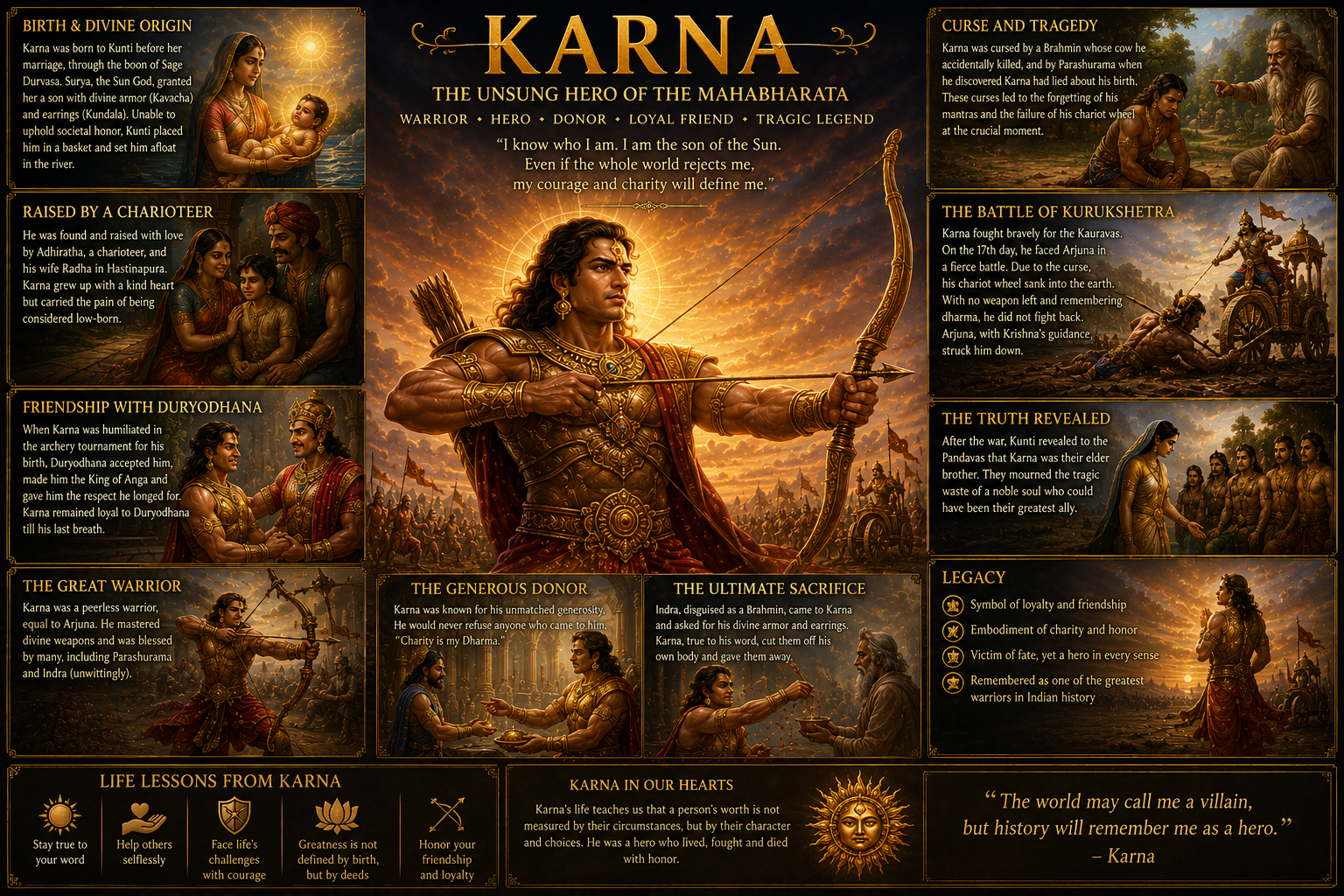 Karna: Suryaputra, the Tragic Hero of the Mahabharata