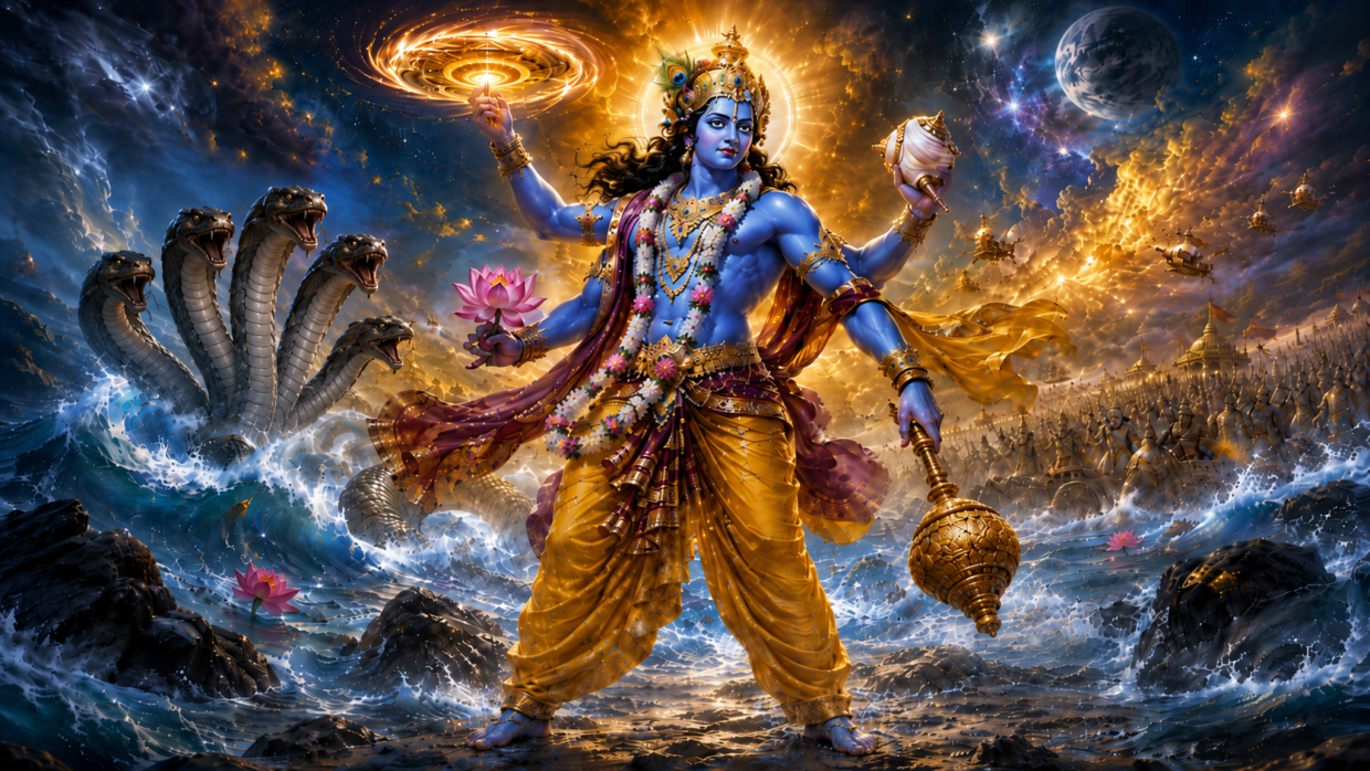 lord vishnu,vishnu purana,preserver universe,vaishnavism,vishnu avatars,narayana