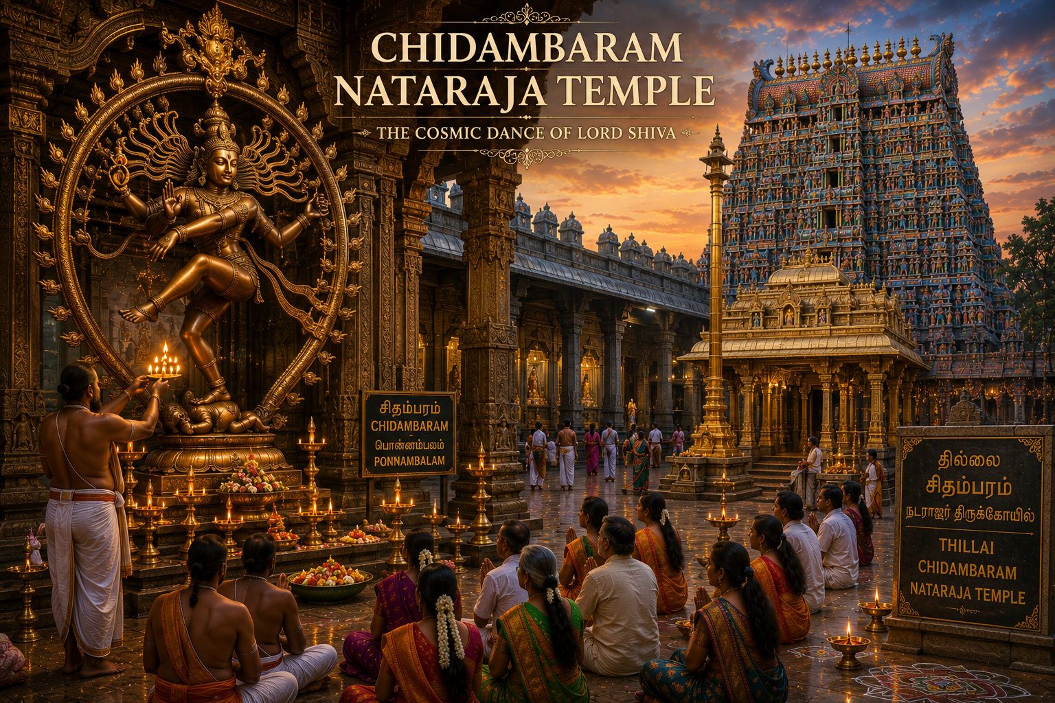 Chidambaram Nataraja Temple: The Cosmic Dance at the Centre of the Universe