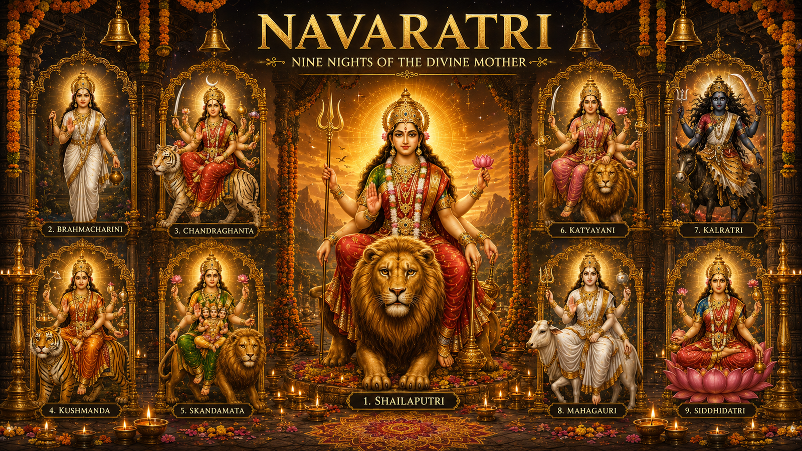 Navaratri: Nine Sacred Nights of the Divine Mother