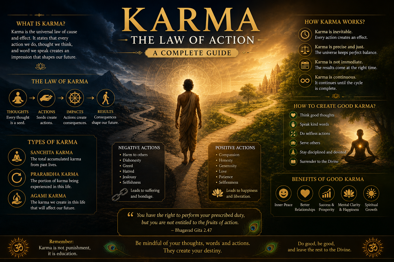 Karma: The Complete Philosophical Guide to the Law of Action and Consequence — Part 1